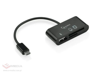 Czytnik na micro usb otg 7 in one usb 2.0 Gembird