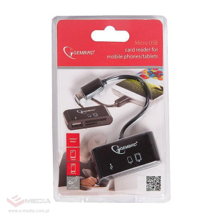 Czytnik na micro usb otg 7 in one usb 2.0 Gembird