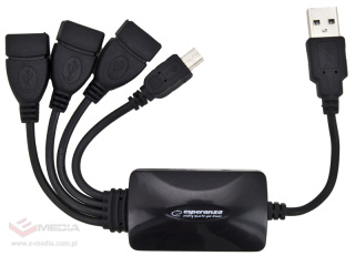 Esperanza Hub 4 porty USB 2,0 EA114