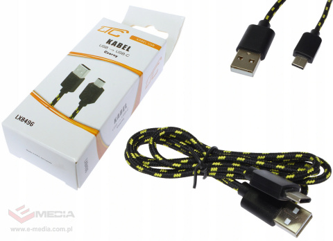 Kabel USB - USB-C LTC 1m OPLOT CZ-Ż