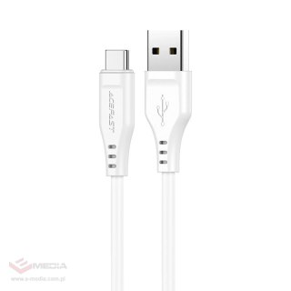 Acefast kabel USB - USB Typ C 1,2m, 3A biały (C3-04 white)