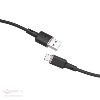 Acefast kabel USB - USB Typ C 1,2m, 3A czarny (C2-04 black)