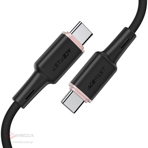 Kabel Acefast C2-03 USB-C - USB-C PD QC 60W 3A 480Mb/s 1,2m - czarny