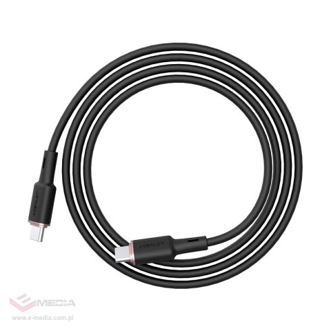 Kabel Acefast C2-03 USB-C - USB-C PD QC 60W 3A 480Mb/s 1,2m - czarny