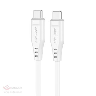 Kabel Acefast C3-03 USB-C - USB-C PD QC 60W 3A 480Mb/s 1,2m - biały