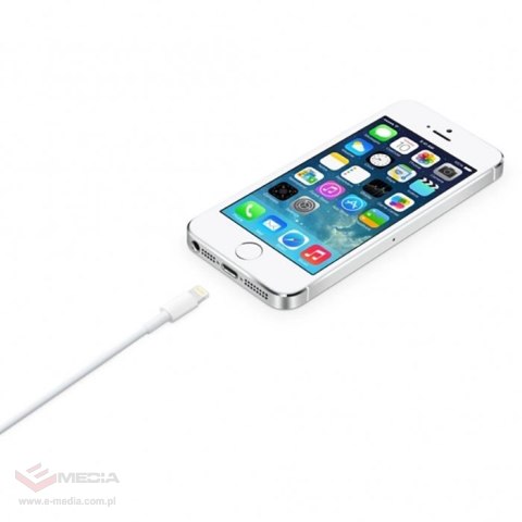 Apple kabel przewód USB-A - Lightning 1m biały (MXLY2ZM/A)