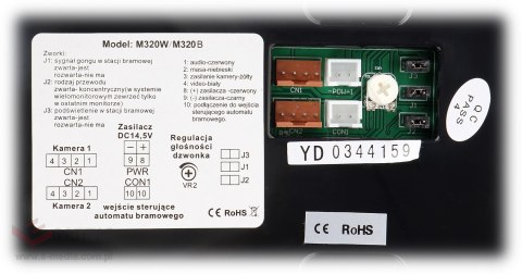 PANEL WEWNĘTRZNY M320B VIDOS