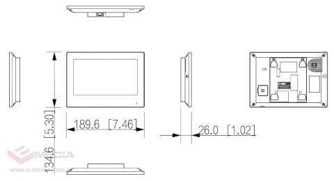 PANEL WEWNĘTRZNY VTH2621G-WP Wi-Fi / IP DAHUA