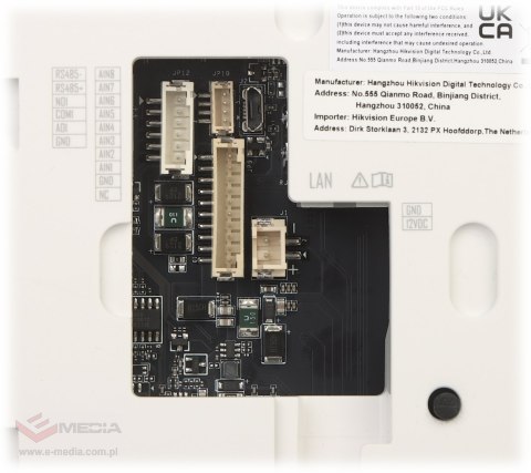 PANEL WEWNĘTRZNY Wi-Fi / IP DS-KH9310-WTE1(B) Hikvision