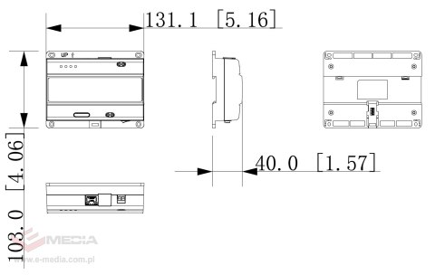 SWITCH VTNS1001B-2-A DAHUA 2-wire