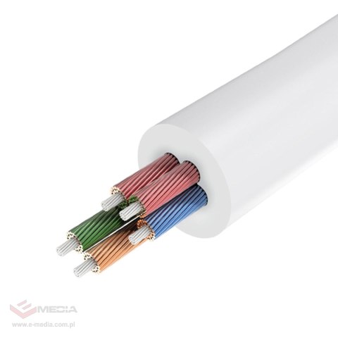 Ugreen kabel przewód rozdzielacz słuchawkowy mini jack 3,5 mm - 2 x mini jack 3,5mm (mikrofon + wyjście stereo) czarny (AV141)