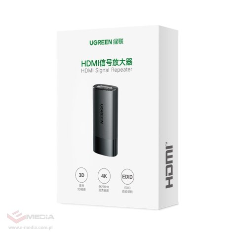 Wzmacniacz sygnału HDMI Ugreen CM429 - czarny