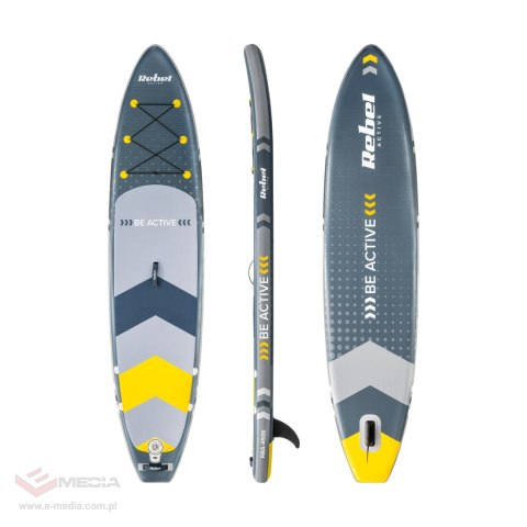 Deska SUP REBEL ACTIVE pompowana 350x81x15cm , zestaw