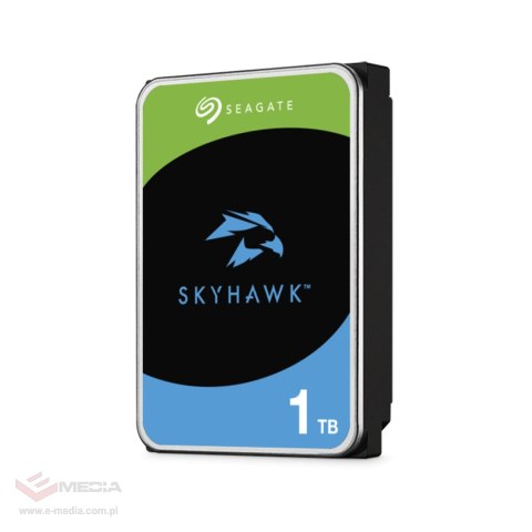 Dysk do monitoringu Seagate Skyhawk 1TB 3.5" 64MB