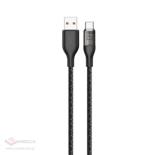 Kabel do szybkiego ładowania 120W 1m USB - USB-C Dudao L22T - szary