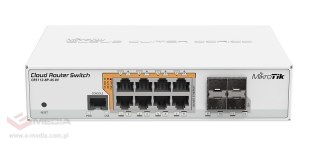 MIKROTIK ROUTERBOARD CRS112-8P-4S-IN POE