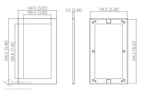 PANEL MONTAŻOWY VTM25P2 DAHUA