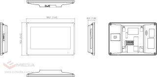 Monitor wideodomofonu DAHUA VTH5421HW-W