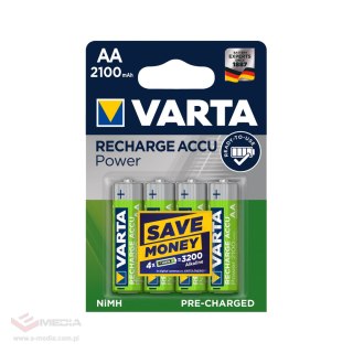 Akumulator VARTA AA 2100mAh 4szt./bl.