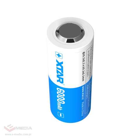 Akumulator z zabezpieczeniem XTAR 26650 6000mAh