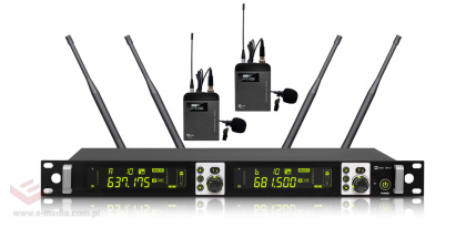 Avtek WM 2B Wireless Kit with Two Bodypack Transmitters