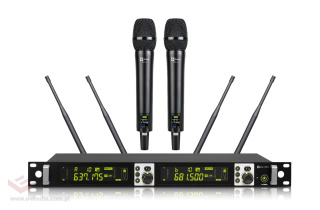 Avtek WM 2H Wireless-Kit mit zwei Handmikrofonen