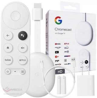 Odtwarzacz Google Chromecast HD z Google TV