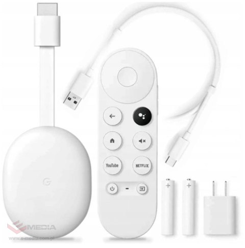 Odtwarzacz Google Chromecast HD z Google TV