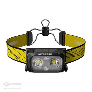 Latarka czołowa Nitecore NU25, 400lm, USB