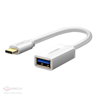 Adapter OTG USB-C 3.0 UGREEN US154 (biały)