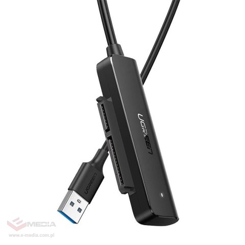 Adapter UGREEN 	CM321 USB do dysku SATA 2.5", 50cm (czarny)