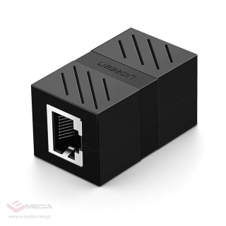 Złączka, przedłużka sieciowa RJ45 UGREEN NW114 Ethernet, 8P/8C, Cat.7, UTP (czarna)