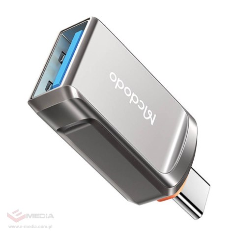 Adapter USB 3.0 do USB-C, Mcdodo OT-8730 (szary)