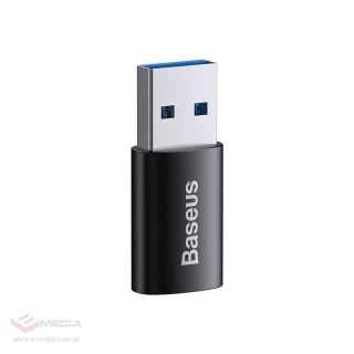 Adapter USB-A do USB-C Baseus Ingenuity OTG (czarny)