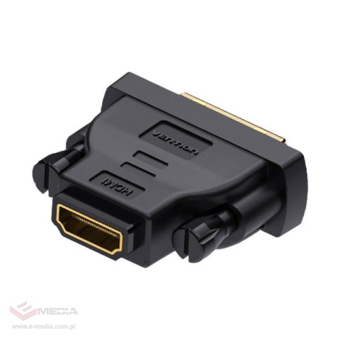 Adapter DVI (24+1) męski na HDMI 1.4 żeński Vention ECDB0 1080P 60Hz (czarny)