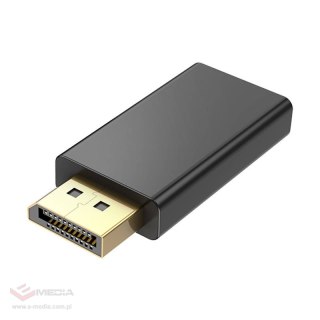 Adapter DisplayPort - HDMI Vention HBKB0 1080P HD (czarny)