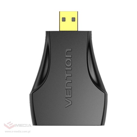 Adapter Micro HDMI męski do HDMI żeński Vention AITB0 (czarny)