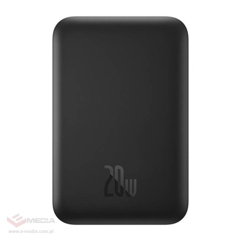 Mini bezprzewodowy PowerBank Baseus 20W (czarny)