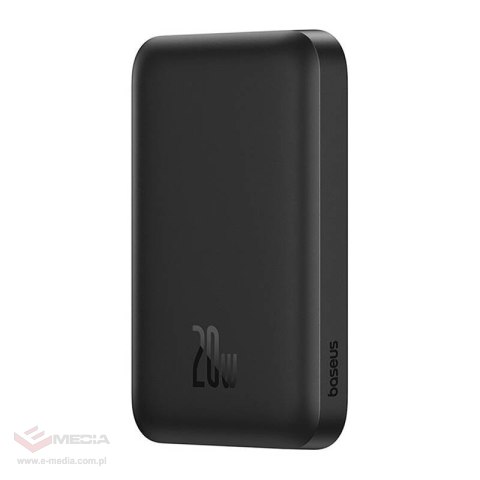 Mini bezprzewodowy PowerBank Baseus 20W (czarny)