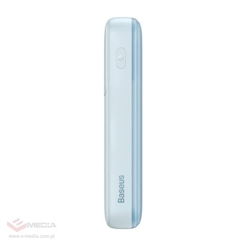 Powerbank Baseus Comet z kablem USB do USB-C, 10000mAh, 22.5W (niebieski)