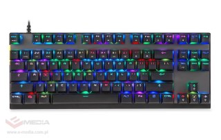 Klawiatura mechaniczna Motospeed K82 RGB (czarna)