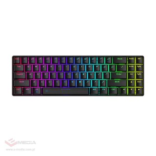 Bezprzewodowa klawiatura mechaniczna Dareu EK871 Bluetooth + 2.4G RGB (czarna)