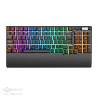 Bezprzewodowa klawiatura mechaniczna Royal Kludge RK96 RGB, Brown switch (czarna)