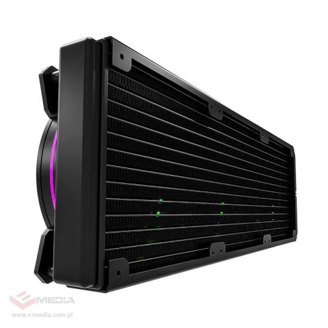 Chłodzenie wodne komputera AiO Darkflash TR360 RGB 3x 120x120 (czarne)