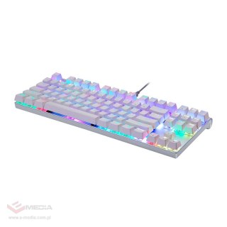 Klawiatura mechaniczna Motospeed CK101 RGB (biała)