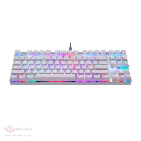 Klawiatura mechaniczna Motospeed CK101 RGB (biała)