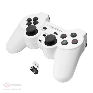 Gamepad bezprzewodowy Esperanza EGG108W (biały)