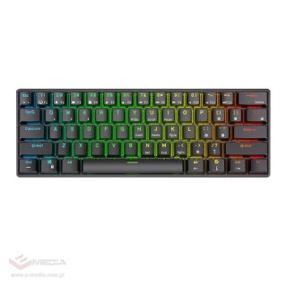 Klawiatura mechaniczna Royal Kludge RK61 RGB, brown switch (czarna)