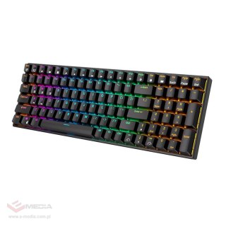 Bezprzewodowa klawiatura mechaniczna Royal Kludge RK100 RGB, Brown switch (czarna)