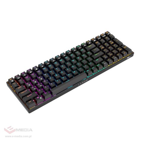 Bezprzewodowa klawiatura mechaniczna Royal Kludge RK100 RGB, Brown switch (czarna)